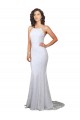 Blanc Sirène Col Haut Balayage train Dentelle Robes de mariée à Vendre