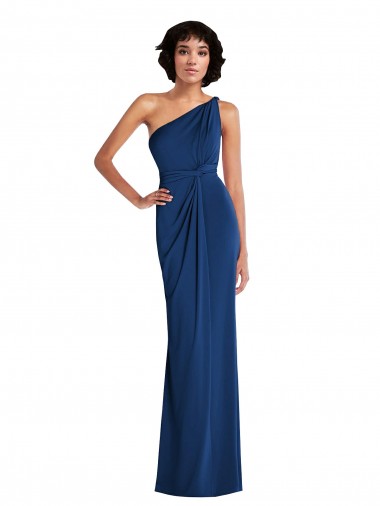 Bleu roi Fourreau Spandex Longue Robes demoiselle d'honneur / Robes de bal à Vendre