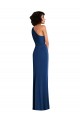 Bleu roi Fourreau Spandex Longue Robes demoiselle d'honneur / Robes de bal à Vendre