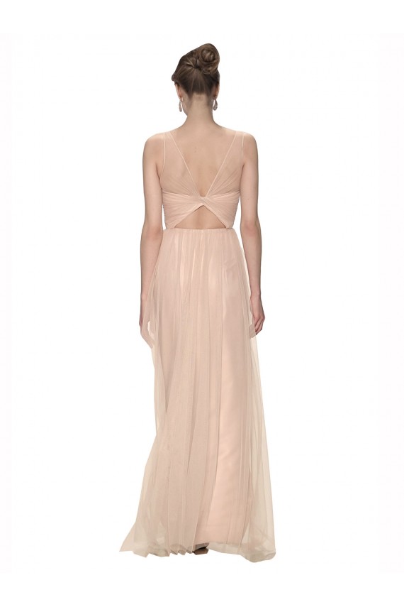 Blush 95 Fourreau Illusion Tulle Longue Robes demoiselle d'honneur à Vendre