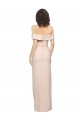 Sirène Épaule Dénudée Crêpe Stretch Longue Formelles Robes demoiselle d'honneur / Robes de soirée / Robes de bal à Vendre