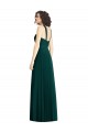 Evergreen Trapèze Licou Mousseline Longue Robes demoiselle d'honneur à Vendre