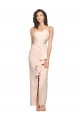 Fourreau Sans bretelle Crêpe Stretch Longue Robes demoiselle d'honneur / Robes de bal à Vendre