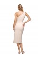 Fourreau midi Crêpe Stretch Courte Robes demoiselle d'honneur / Robes de soirée / Robes de cocktail à Vendre