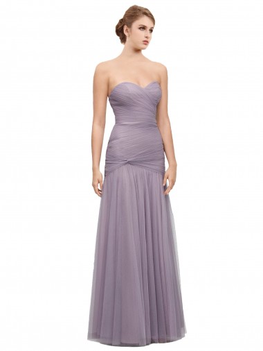 Heather Sirène Tulle Longue Robes demoiselle d'honneur à Vendre