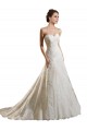 Ivoire & Champagne Trapèze Tulle Dentelle Robes de mariée à Vendre