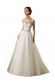 Ivoire Princesse Illusion Tulle Dentelle Robes de mariée à Vendre