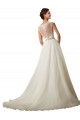 Ivoire Princesse Illusion Tulle Dentelle Robes de mariée à Vendre