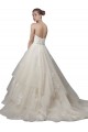 Ivoire Princesse Scoop Sans bretelle Tulle Dentelle Robes de mariée à Vendre
