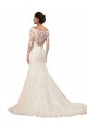 Ivoire Sirène Bateau Dentelle Robes de mariée à Vendre