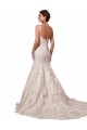 Ivoire Sirène Col V Tulle Dentelle Robes de mariée à Vendre