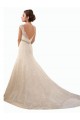 Ivoire Sirène Illusion Tulle Dentelle Robes de mariée à Vendre