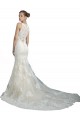 Ivoire Sirène Illusion Tulle Plage Robes de mariée à Vendre