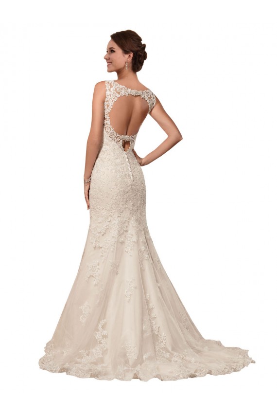 Ivoire Sirène Tulle Dentelle Robes de mariée à Vendre