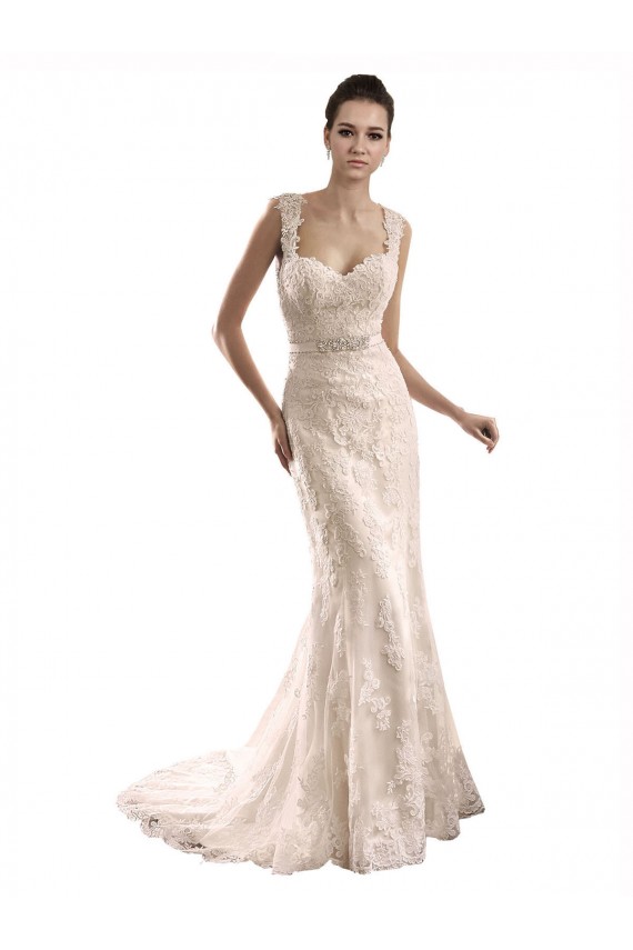 Ivoire Sirène Tulle Dentelle Robes de mariée à Vendre