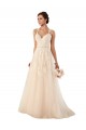 Ivoire Trapèze Tulle Dentelle Robes de mariée à Vendre