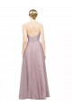 Light Lilac Trapèze Tulle Dentelle Longue Robes demoiselle d'honneur à Vendre