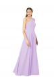Lilas Fourreau Mousseline Longue Formelles Robes demoiselle d'honneur / Robes de soirée à Vendre