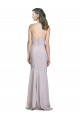 Lilas arctique Sirène Sans bretelle Crêpe Stretch Longue Robes demoiselle d'honneur / Robes de bal à Vendre