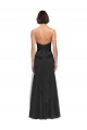 Noir Trapèze Tulle Longue Robes demoiselle d'honneur à Vendre