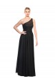Noir Trapèze Tulle Longue Robes demoiselle d'honneur à Vendre