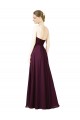Pourpre Trapèze Mousseline Longue Robes demoiselle d'honneur à Vendre