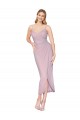 Primevère Sirène Bretelles spaghetti Mousseline Courte Asymétrique Robes demoiselle d'honneur / Robes de bal / Robes de cocktail à Vendre