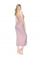 Primevère Sirène Bretelles spaghetti Mousseline Courte Asymétrique Robes demoiselle d'honneur / Robes de bal / Robes de cocktail à Vendre