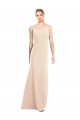 Trompette Bateau Crêpe Stretch Longue Robes demoiselle d'honneur / Robes de bal à Vendre