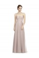 Vintage Rose Trapèze Tulle Longue Robes demoiselle d'honneur à Vendre
