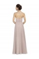 Vintage Rose Trapèze Tulle Longue Robes demoiselle d'honneur à Vendre
