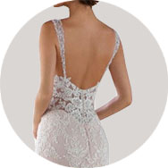 Bas du dos Robes de mariée à Vendre