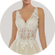 Col V Robes de mariée à Vendre