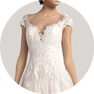 Mancherons Robes de mariée à Vendre