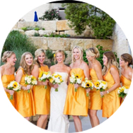 Jaune Robes demoiselle d'honneur à Vendre