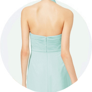 Bas du dos Robes demoiselle d'honneur à Vendre